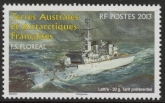 2012 French Antarctic SG.700 Ships Floreal U/M (MNH)