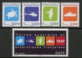 2013 French Antarctic SG.701-5 Symbols of French Antarctic Set of 5 values U/M (MNH)