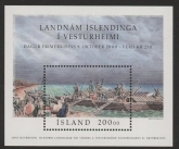 2000 Iceland MS.976 Stamp Day Mini Sheet U/M (MNH)