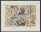 1992 Iceland MS.787 Europa Mini Sheet U/M (MNH)