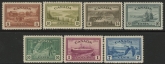 1946-7 Canada SG.401-7 Peace Set of 7 values U/M (MNH)