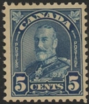 1930 Canada SG.296 5c deep slate-blue U/M (MNH)