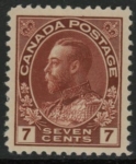 1924 Canada SG.251  7c red-brown  mounted mint