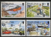 1996 St. Helena SG.721-4 Capex 96 Set of 4 values Used