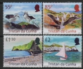 2025 Tristan Da Cunha. SG.TBA  Paintings set 4 values U/M (MNH)