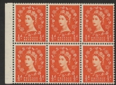 SB4 Edward Crown 6x½d,  wmk. upright perf Iet (good perfs) U/M (MNH)