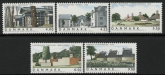 2002 Denmark SG.1277-81 Domestic Architecture Set of 5 values U/M (MNH)