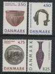 1992 Denmark SG.971-4 National Museum Copenhagen Set of 4 values U/M(MNH)
