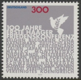 1999 Germany SG.2919 Cent of First Peace Conference U/M (MNH)