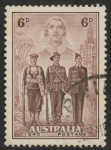 1940 Australia SG.199 6d brown  Imperial Forces Used