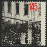 2015 Germany SG.3997 Birth Anniv of Philipp Heinrich Scheidemann U/M (MNH)