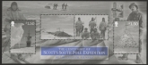 2012 IOM MS.1781 Scott's South Pole Expedition Mini Sheet U/M (MNH)
