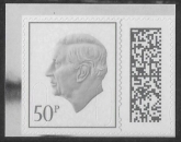 V5280 50p grey M26L MPIL ex CY15  QE2 Centenary. U/M (MNH)