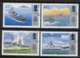 2007 Falkland Islands - SG.1072-5 Maritime Heritage 4th series  set 4 values, used (CTO)
